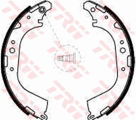 Гальмівна колодка TOYOTA 4 RUNNER I, 4 RUNNER II, 4 RUNNER III, HIACE / COMMUTER V, HIACE III, HIACE IV, HILUX IV, HILUX V, HILUX VI, LAND CRUISER, LAND CRUISER 90, LITEACE 1.5-4.7 04.84-