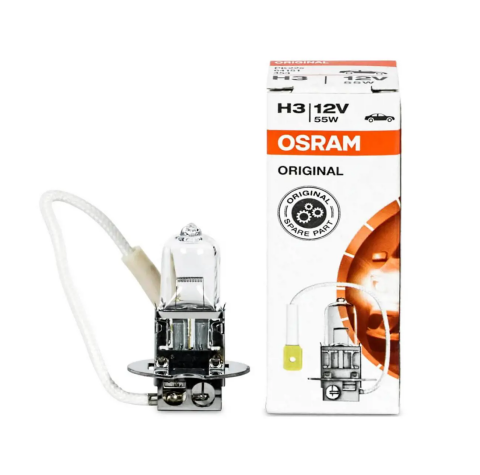 Лампа галогенна ORGINAL H3 12V 55W PК22s Лампа галогенна ORGINAL H3 12V 55W PК22s