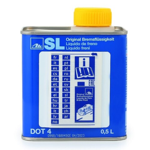 Тормозная жидкость ATE SL DOT4, 0.5 литра