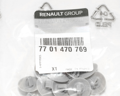 Клипса крепления молдинга Renault Kangoo/Trafic (к-кт) Клипса крепления молдинга Renault Kangoo/Trafic (к-кт)