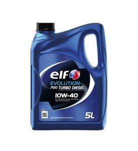 Моторна олива ELF Evolution 700 Turbo Diesel 10W-40, 5 літрів