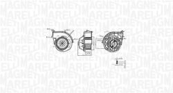 Вентилятор салона BMW X5 F15, X6 F16 2006–