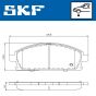 Тормозные колодки передние Nissan X-Trail 2001–, фото 2 - интернет-магазин Auto-Mechanic