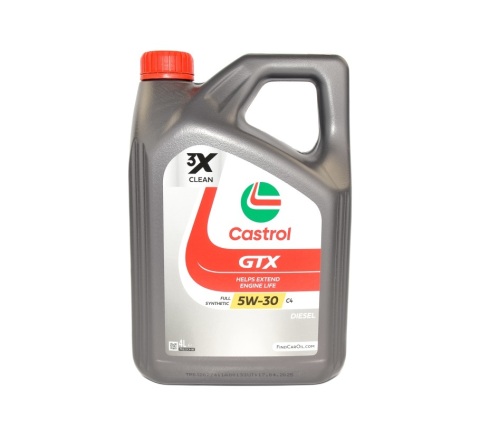 Моторна олива CASTROL GTX C4 5W-30, 4 літри Моторна олива CASTROL GTX C4 5W-30, 4 літри