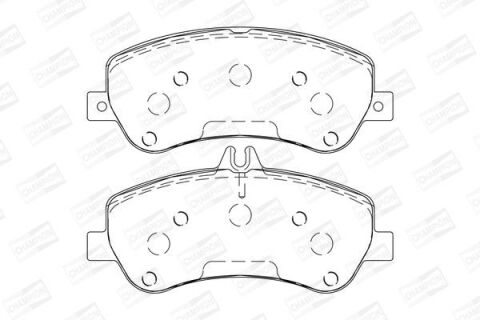 Тормозные колодки передние MB GLK X204 08-15 (TRW)