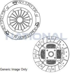 Комплект зчеплення (без вижимного) CLIO III 1.2 16V 05-14 (200mm)