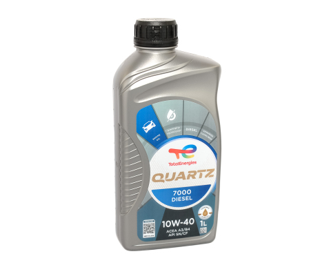 Моторна олива Total QUARTZ 7000 Diesel 10W-40, 1 літр Моторна олива Total QUARTZ 7000 Diesel 10W-40, 1 літр