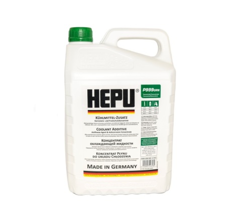 Антифриз HEPU G11 (зеленый) концентрат, 5 литров
