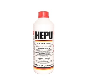 Антифриз HEPU G12 (червоний)готовий (-37°C ), 1,5 літра