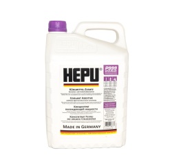 Антифриз HEPU G12 Plus (фиолетовый) концентрат, 5 литров