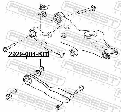 Болт с эксцентриком (рем-кт) Land Rover Range Rover 13- Болт с эксцентриком (рем-кт) Land Rover Range Rover 13-