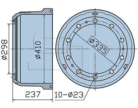 Тормозной барабан