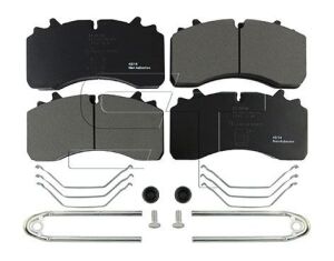 Дисковые тормозные колодки, комплект (с РМК), SAF, 29162/29336 WVA