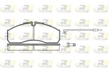 Дисковые тормозные колодки, комплект, IVECO, RVI, 29160 WVA