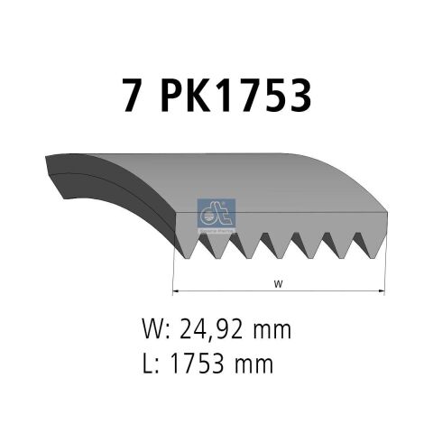 Дорiжковий ремінь 7PK1749 Дорiжковий ремінь 7PK1749
