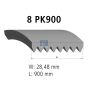 Дорожный ремень 8PK900, фото 1 - интернет-магазин Auto-Mechanic