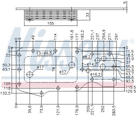 Масляний радіатор IVECO EUROCARGO (2001) EUROCARGO 75E.15 Масляний радіатор IVECO EUROCARGO (2001) EUROCARGO 75E.15