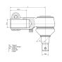 Наконечник рульової тяги, M26*1.5R/M24*1.5, фото 2 - интернет-магазин Auto-Mechanic
