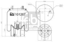 Пневморесора 4162 N P01 (зі стаканом)