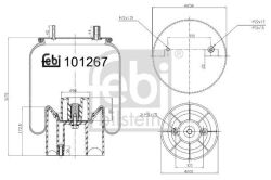 Пневморесора 4162 N P01 (зі стаканом)