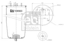 Подушка амортизуюча 3138 N P01 (без стакану)