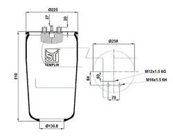 Подушка амортизирующая 4882 N1 P01 ( без стакана)