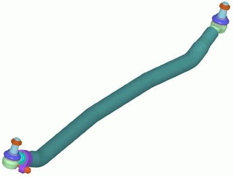 Поперечна рульова тяга VOLVO, L=1671 mm