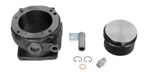 Поршень с гильзой компрессора, D=90 mm
