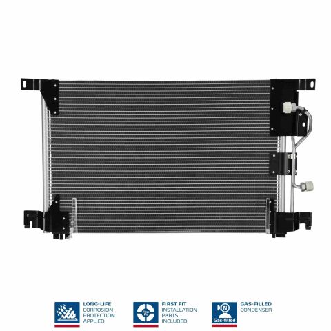 Радиатор кондиционера MB ACTROS(96-)18 TONS(+)[OE 942 500 01 54]