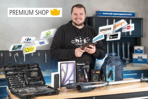 Скло фари ліве MAN TGA