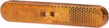 Габаритні ліхтарі лівий/правий овальні, жовті, LED