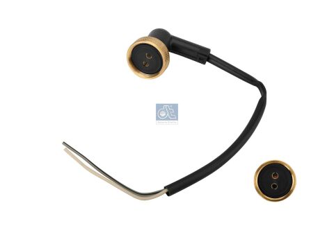 Електричний роз'єм (кількість контактів: 2, форма штекера: круглий, мама, M27x1, дріт 0,3м) Iveco Daily I, II, III, IV, V, VI 1985–