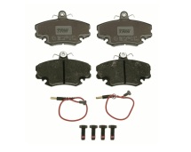 Тормозные колодки передние (с датчиком) Logan 05-/Megane 96-03/Clio 91-05 Тормозные колодки передние (с датчиком) Logan 05-/Megane 96-03/Clio 91-05
