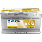 Акумулятор VARTA 12В 95Агод./850А (EN) Dynamic AGM  START&STOP AGM (R+ стандартні клеми) 353x175x190 B13 - монтажний фланець 10.5мм (пусковий/agm)