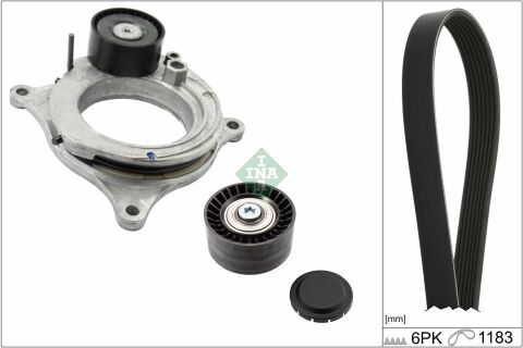 Комплект поліклинових ременів Комплект поліклинових ременів