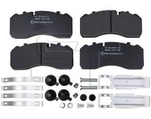 Дисковые тормозные колодки, комплект (с РМК), MB, BPW, SAF, MAZ, KAMAZ, 29094/29095 WVA