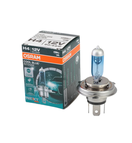 Лампа галогенная H4 12V 60/55W P43t Cool Blue Intense Next Gen +100% Лампа галогенная H4 12V 60/55W P43t Cool Blue Intense Next Gen +100%
