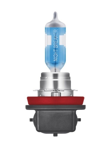 Лампа галогенная H11 55W 12V Night Breaker Laser +150%