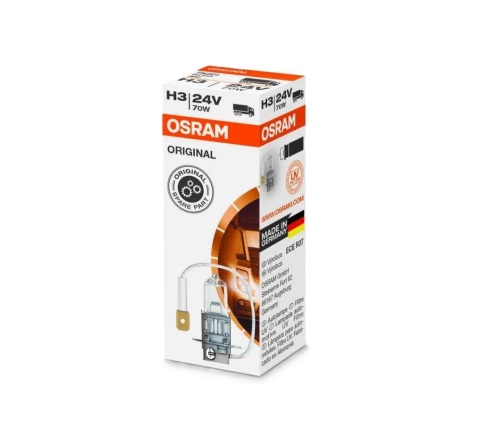 Лампа галогенная H3 24V 70W PK22s Original Лампа галогенная H3 24V 70W PK22s Original