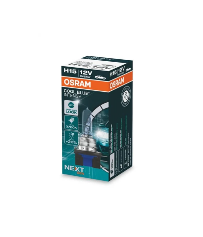 Лампа галогенна H15 12V 55/15W PGJ23t-1 Cool Blue Intense Next Gen +20% Лампа галогенна H15 12V 55/15W PGJ23t-1 Cool Blue Intense Next Gen +20%