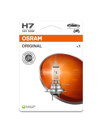 Лампа галогенна H7 12V 55W ORIGINAL