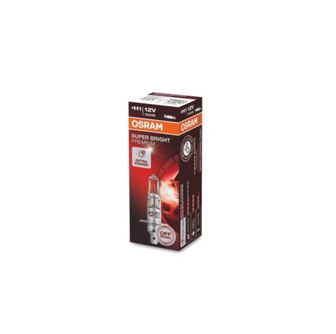 Лампа галогенна H1 12V 100W SUPER BRIGHT PREMIUM