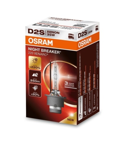 Лампа ксенонова D2S 35W 12V NIGHT BREAKER 220 Xenarc