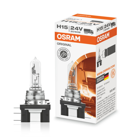 Лампа галогенная H15 20/60W 24V PGJ23T-1 Original
