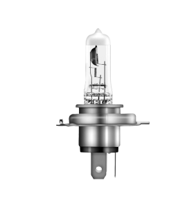 Лампа галогенна H4 12V 60/55W Night Bracker Silver +100% (комплект)