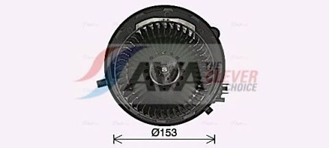 Вентилятор салона Q3, SEAT, SKODA, VW AVA AUDI