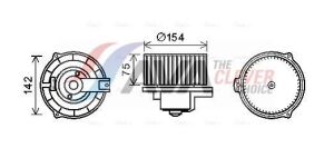 Вентилятор салону W163 AVA DB