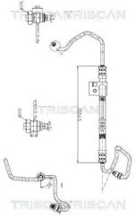 Гидравлический шланг ГУР ASTRA G 04-TRISCAN OPEL