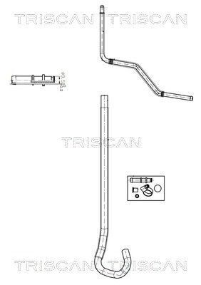Гідравлічний шланг ГУР GALAXY II 06-, MONDEO IV 07- TRISCAN FORD 