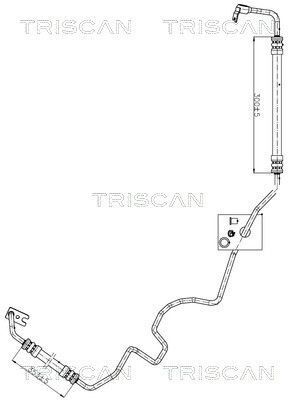 Гідравлічний шланг ГУР INSIGNIA A 2.0 Biturbo CDTI 12-TRISCAN OPEL 